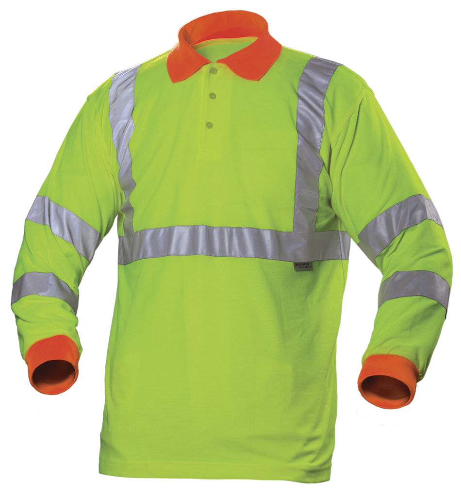 POLREFLEC-L OR/Y Polo Bicolor