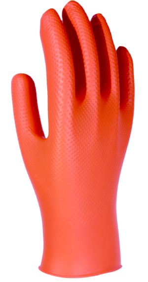 guantes desechables de protección química